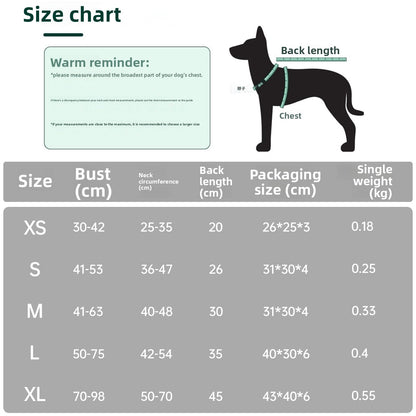 Reflective Dog Life Jacket Safety Swimsuit