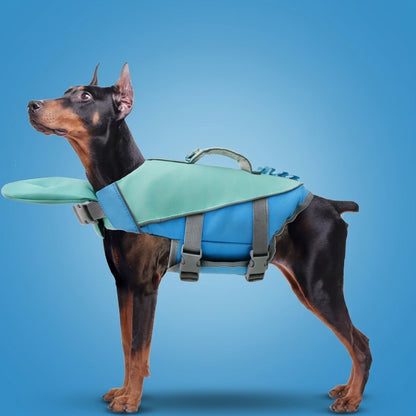Reflective Dog Life Jacket Safety Swimsuit